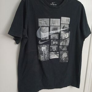 Nike Black Graphic Men's T-Shirt